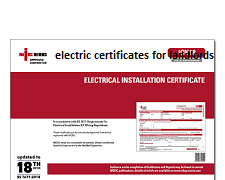 Electric Certificates For Landlords