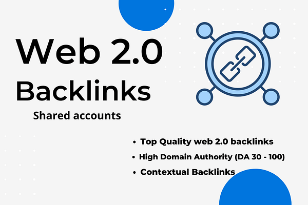 Buy Backlinks from High DA Web 2.0 Sites