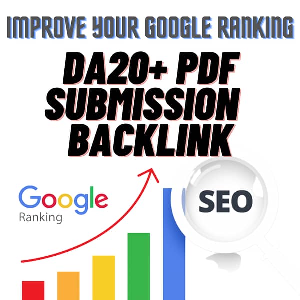 Buy High DA PDF submission sites Backlinks